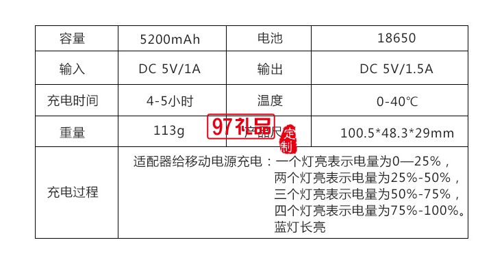 移动电源 