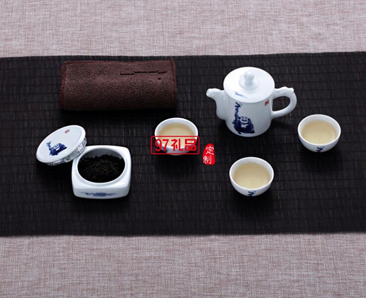 便携式创意茶具套装 商务式茶具 高档陶瓷茶具 可定制LOGO