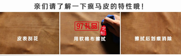 创意个性钥匙扣原创头层牛皮腰挂锁匙包