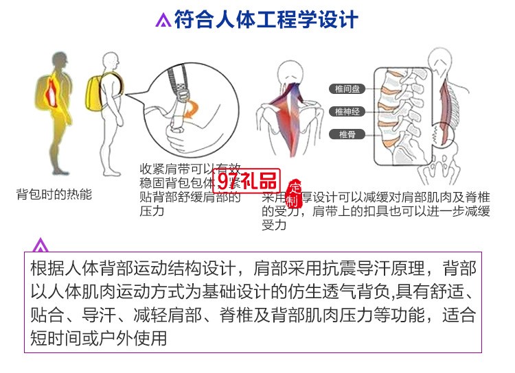 户外休闲折叠背包双肩轻便旅行包