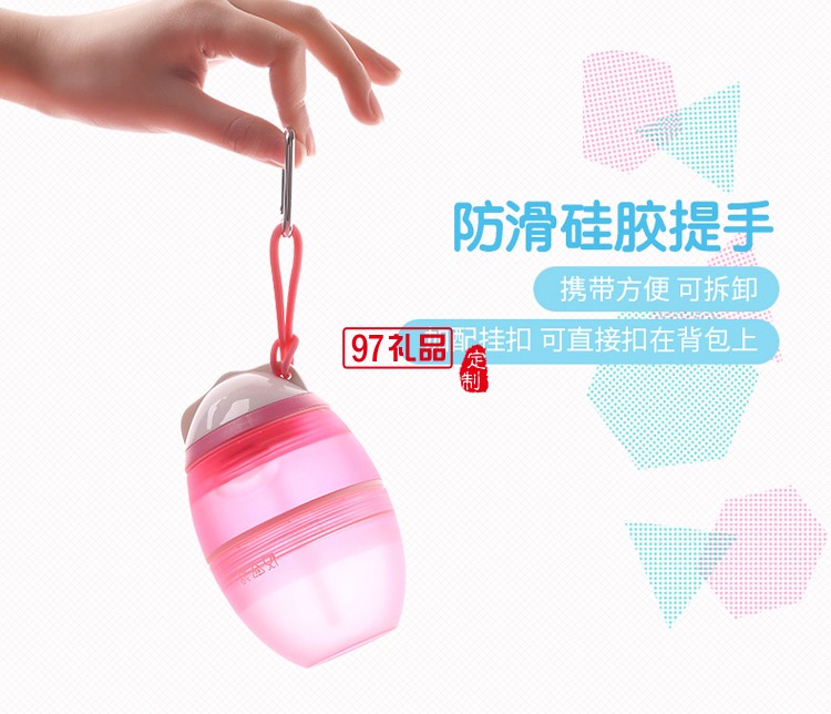 创意儿童吸管杯 韩国可爱水杯 便携塑料杯 随手杯