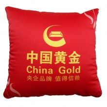 抱枕 抱枕被 中国黄金定制案例
