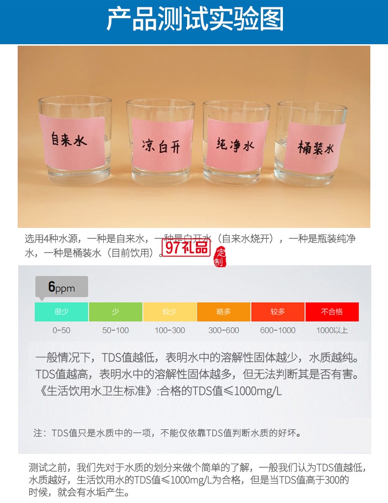 小米TDS水质监测笔