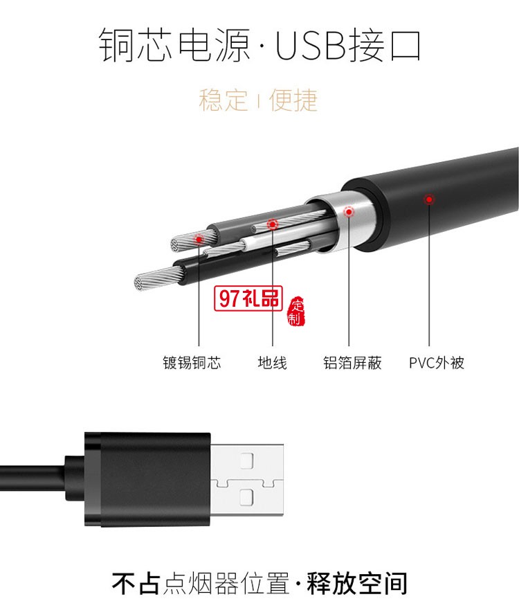 负氧离子车载空气净化器