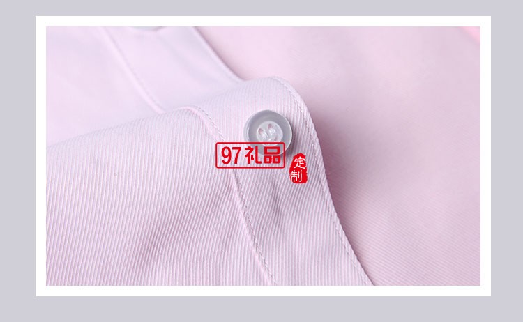 夏季新款粉色男式短袖衬衫 办公室职业装男士商务衬衫