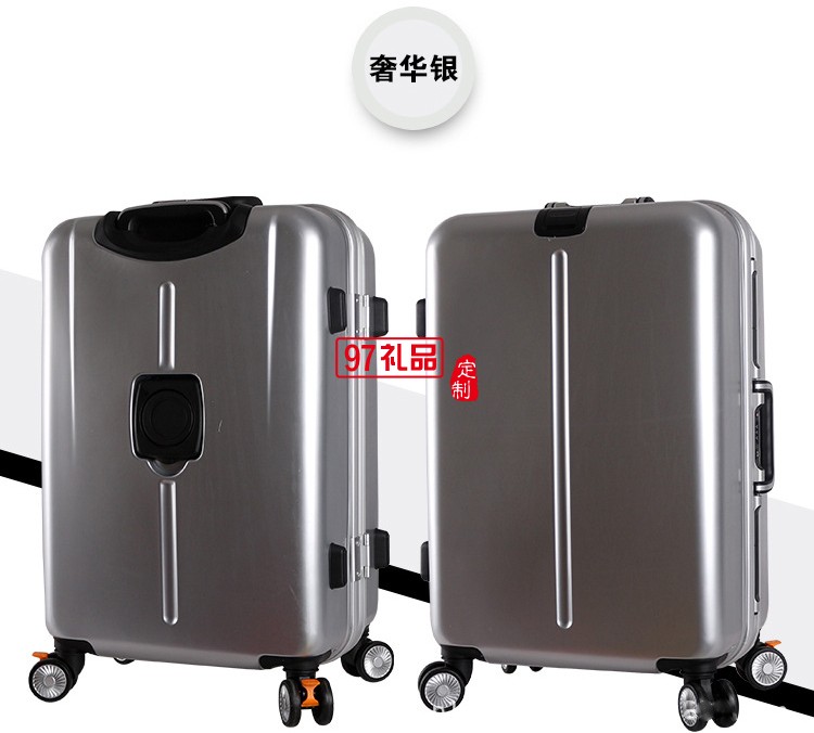 铝框深框拉杆箱充电行李箱女20寸登机箱密码旅行箱万向轮24寸商务