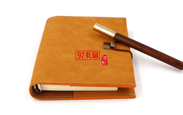 中国邮政定制   扇子 笔记本  红木笔套转  可定制logo  