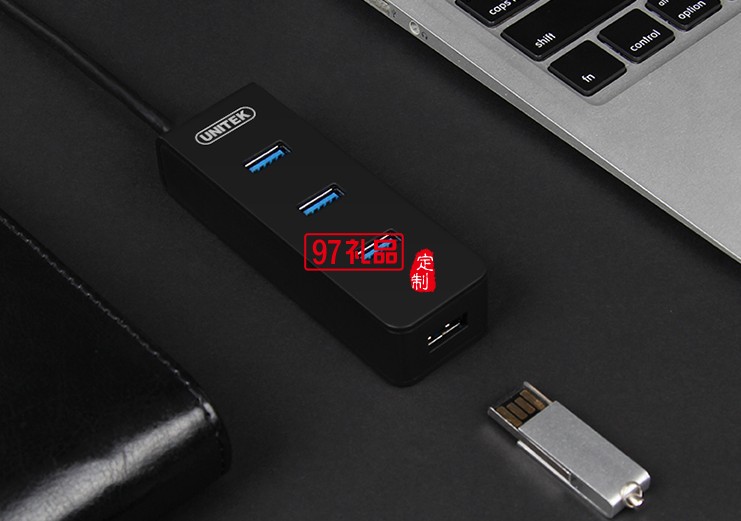 四合一集线器 一拖四 高速分线器usb