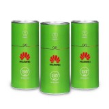 华为定制案例 竹纤维高档毛巾罐装新品 可定制LOGO