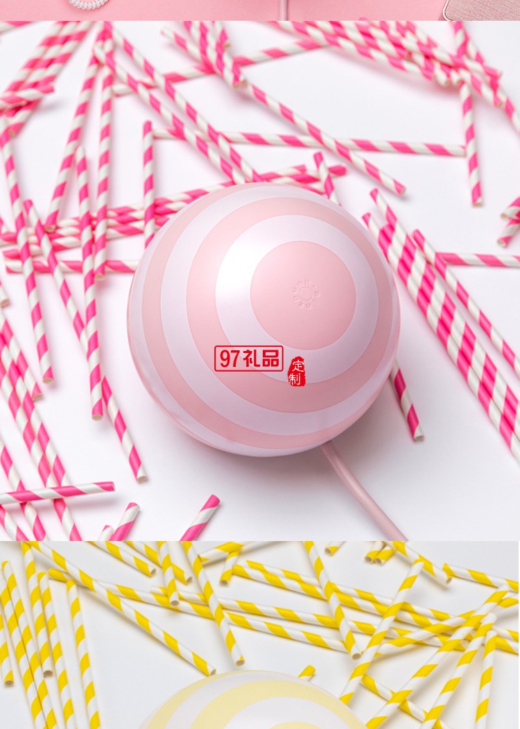 创意棒棒糖插座防儿童触碰款定制公司广告礼品