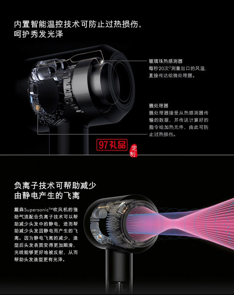 戴森(Dyson) 吹风机 Dyson Supersonic 电吹风 