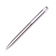 不锈钢圆珠笔定制logo广告笔赠品签字笔