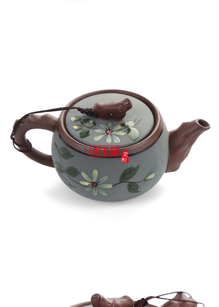创意新品纯手绘釉下彩功夫茶具公道杯茶海盛茶器泡茶器茶杯茶碗