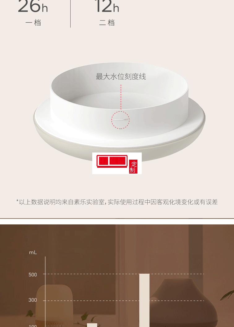 香薰机加湿器办公室桌面定制logo公司广告礼品