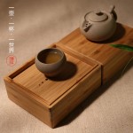 葫芦 素陶定制手作老岩泥快客杯旅行茶具 送老师长辈 文创礼品