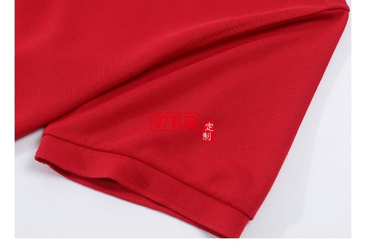 纯色翻领可定制logo定制Polo衫员工服饰广告衫