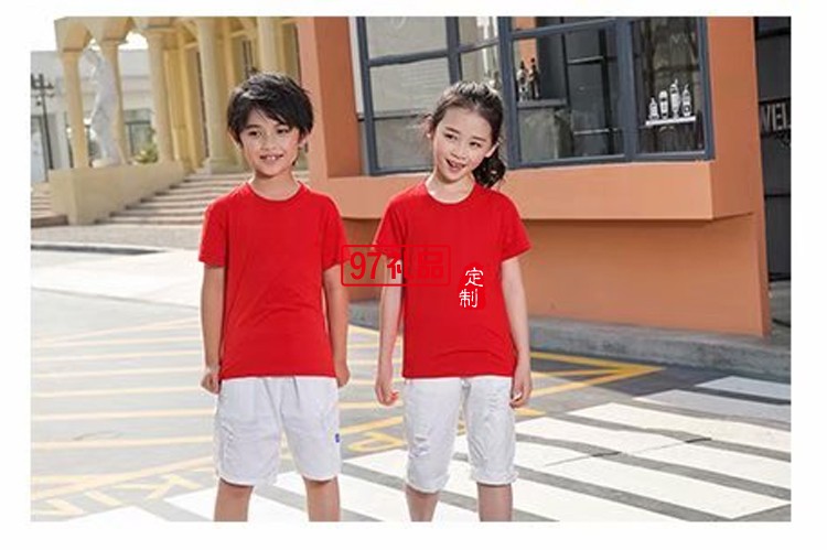 儿童活动服校服园服运动服亲子装LOGO定制图案定制
