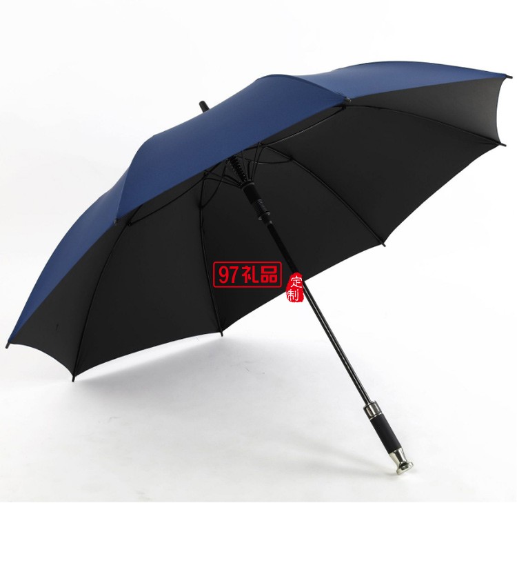 劳斯全纤维黑胶防晒防紫外线晴雨伞