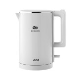 ACA双层电热水壶可定制logo