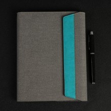 商务活页记事本布面pu商务本可企业定制创意时尚笔记本办公文具