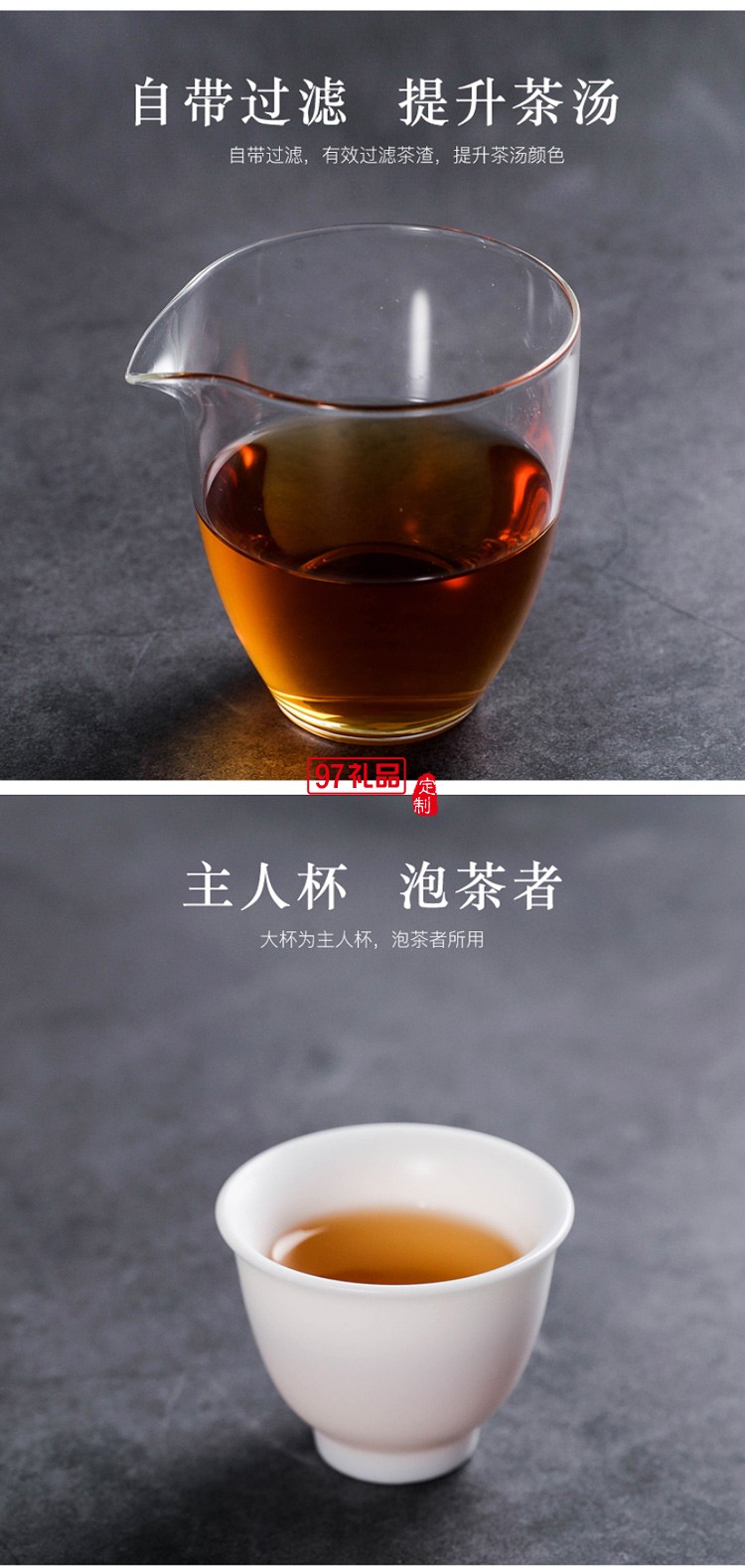 白瓷旅行茶具泡茶杯套装便携收纳家用户外小套快客杯一壶三杯