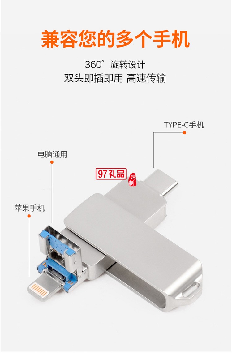 多功能三合一数据U盘