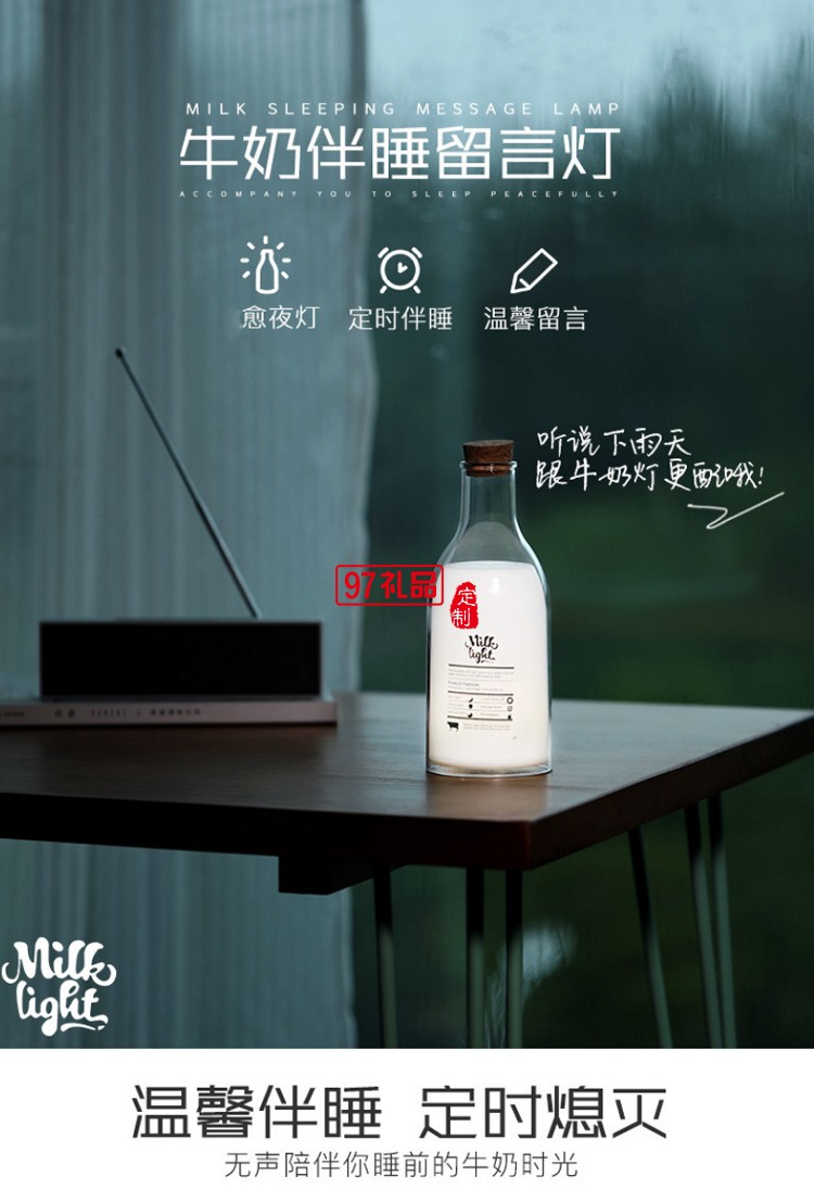 创意DIY牛奶瓶