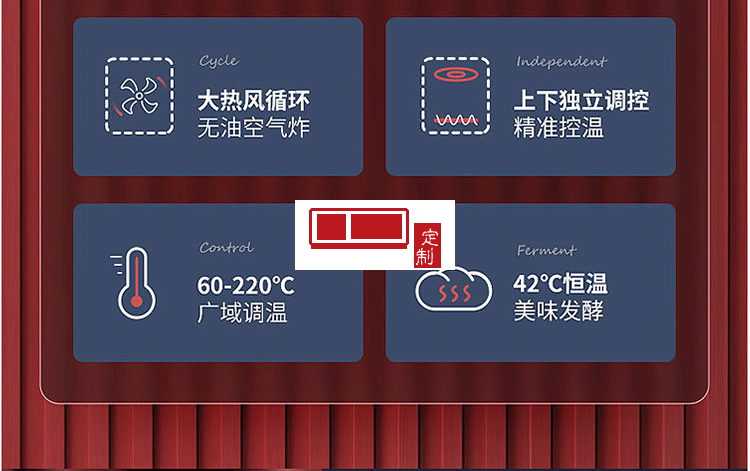 康佳 大容量智能电烤箱烤鸡多层多功能空气炸锅家用空气烤箱 家用