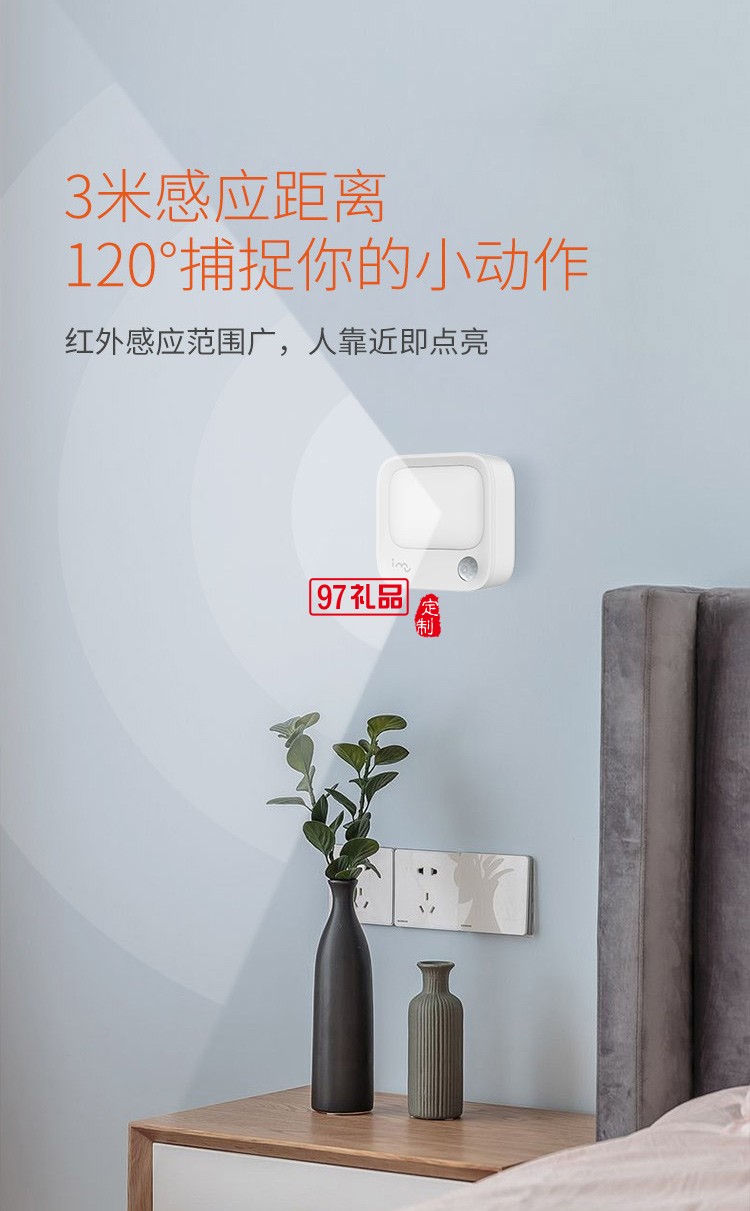 幻响小电视人体感应小夜灯