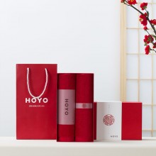 HOYO-7240-中国红毛巾2件套