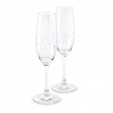 施华洛世奇进口水晶香槟杯（两只装）