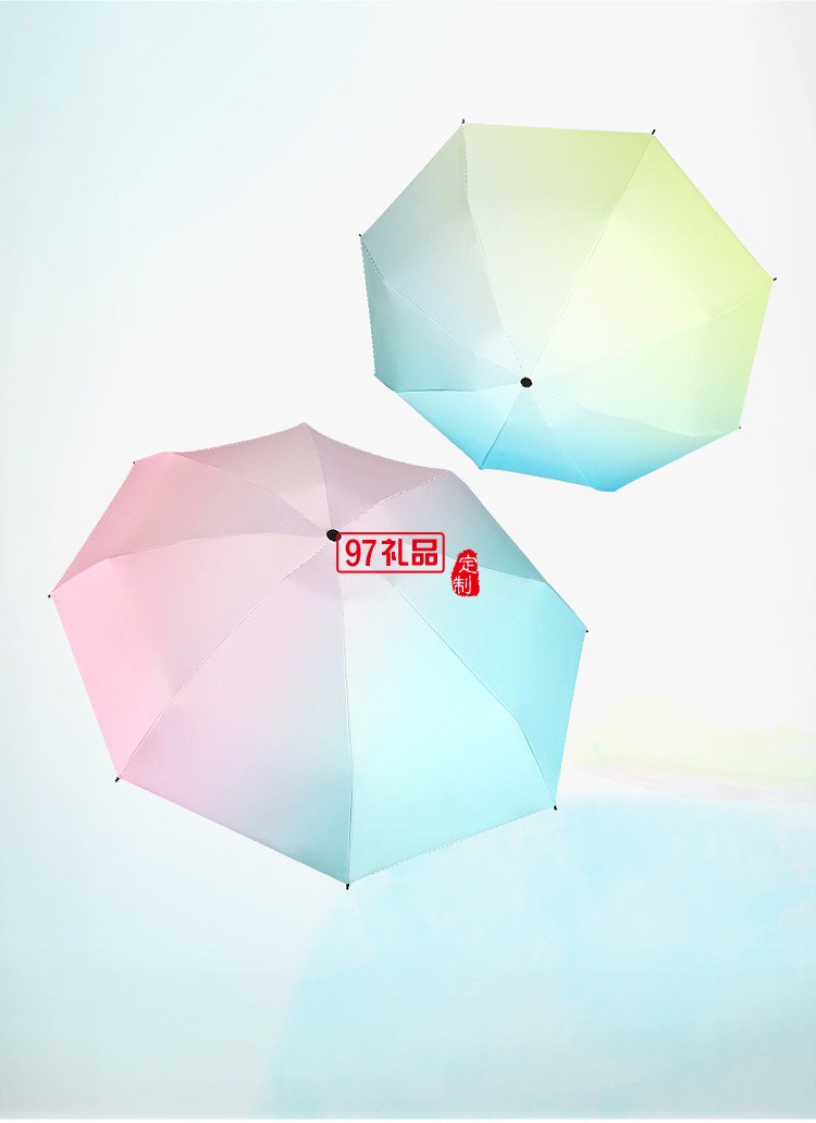 雨伞全自动三折晴雨伞小巧便捷五折伞简约折叠胶囊伞批发定 制