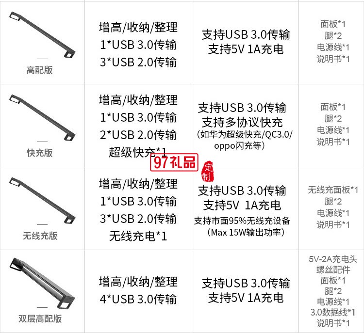 金属显示器增高架