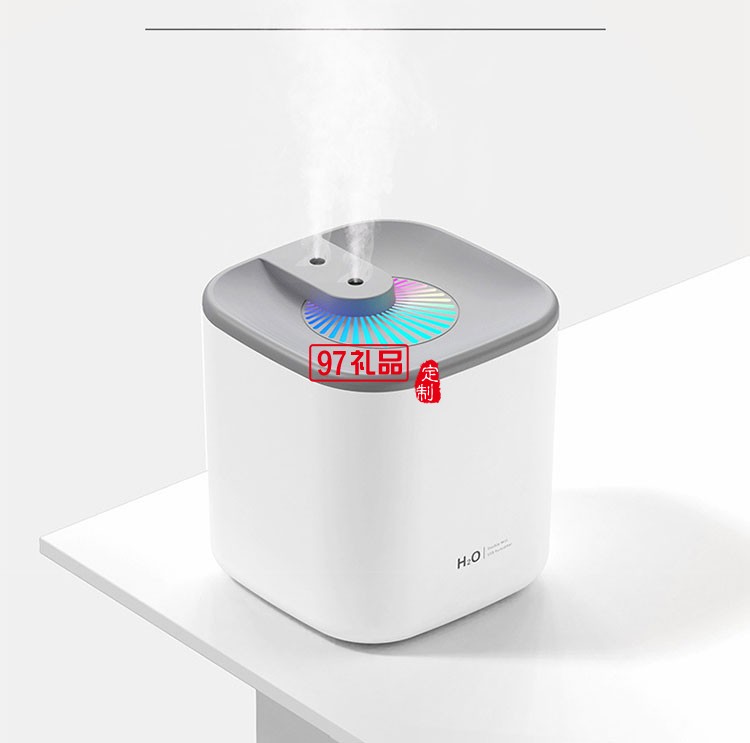 3L双喷加湿器办公家用卧室大容量USB加湿器