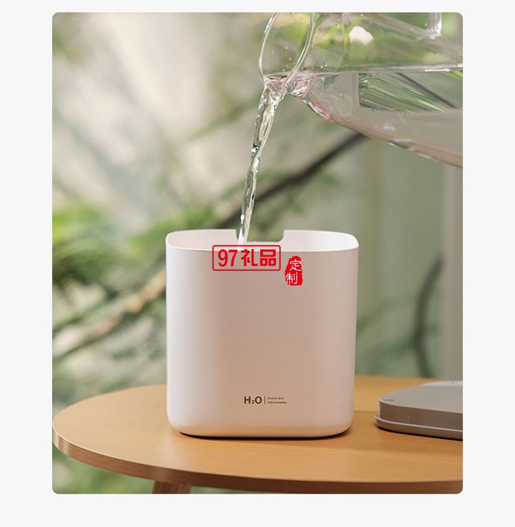 3L双喷加湿器办公家用卧室大容量USB加湿器