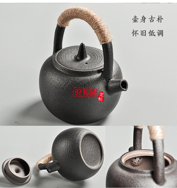 日式旅行茶具套装陶瓷1壶2杯礼盒高档便携式功夫泡茶礼品