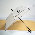 定制透明雨伞自动ins直杆广告