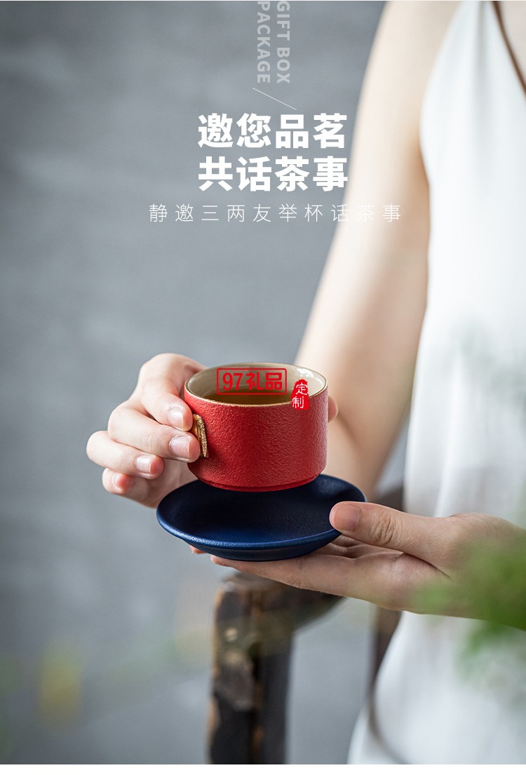 黑陶茶壶功夫茶具家用创意礼盒陶瓷泡茶套装客厅复古