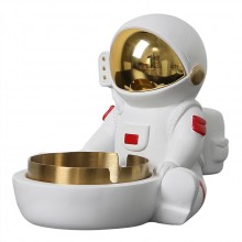 创意北欧风个性太空人宇航员树脂烟灰缸