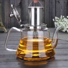 耐热玻璃茶壶茶具不锈钢过滤泡花茶壶套装飘逸杯功夫茶具