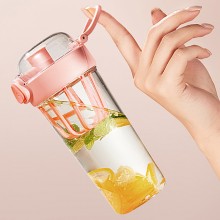 富光tritan摇摇杯塑料杯子搅拌奶昔蛋白粉健身运动便携水杯夏季