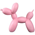 北欧风格气球狗树脂摆件创意动物