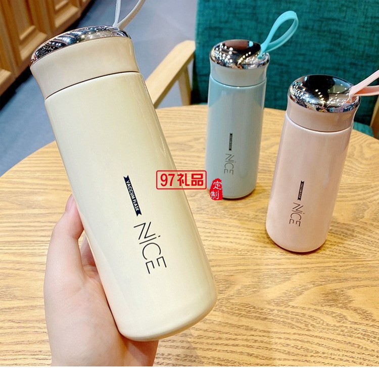 创意水杯奈热双层玻璃杯商务杯礼品杯