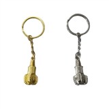 金属钻头钥匙链【金色银色可选、钻头造形、可激光LOOG、挂件 】