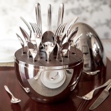 304不锈钢餐具餐具24件套餐具套装刀叉勺6人份礼品套装