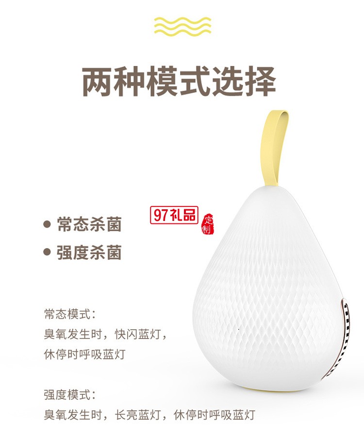 家用臭氧净化除味  冰箱除味杀菌器果蔬保鲜