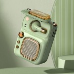 REMAX/睿量 复古蓝牙音箱5.0带耳机可充电插卡带收音机小音响
