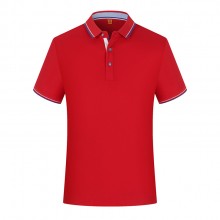 精品棉翻领可定制logo定制Polo衫员工服饰广告衫