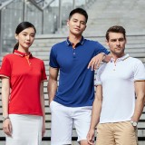 定制文化衫印logo短袖翻领工衣定做团体服装Polo衫