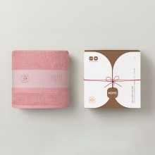 HOYO-7611-臻品长绒棉浴巾礼盒装活动小礼品定制